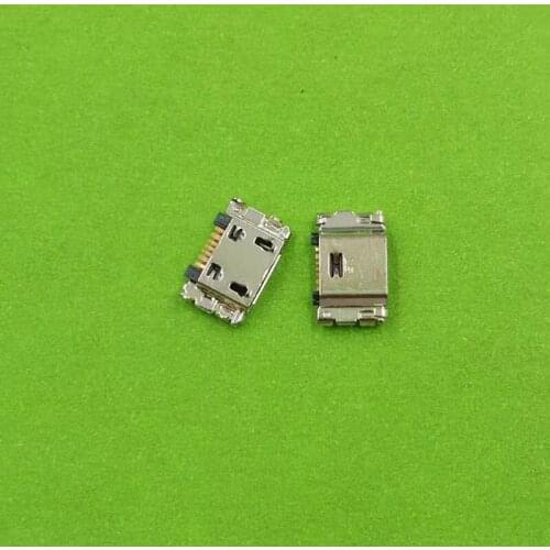 50pcs 7 Pin Micro USB Charging Connector For Samsung j310 j3108 J3109 C8 C7100 C7108 Tab A P355C T350 P350 T355C Charger Port