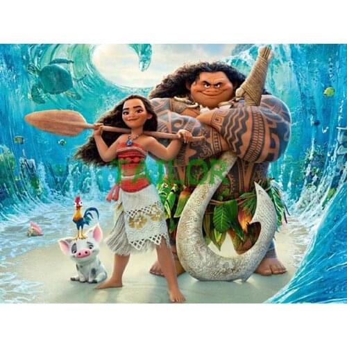 5D diamond painting Full square wall stickers kit set haft diamentowy Cuadros Cross stitch animal Cartoons Home Decor Gift art 6