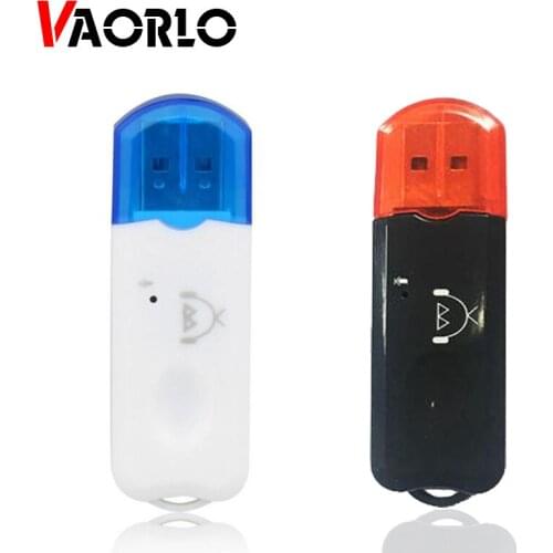 VAORLO USB Bluetooth Recevier Wireless Car Kit Adapter A2DP Hands Free Adaptador USB Audio Data Transmission Stereo Music Sounds