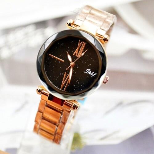 Ms Watch Wholesale Steel Watch Female Korean-Style Decoration Fashion Anti-Cool Female Watch