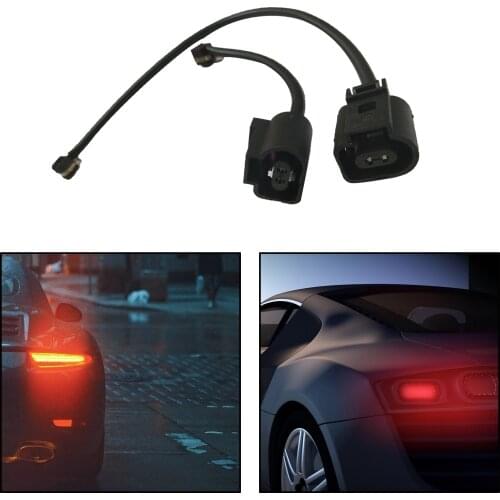 2 Pieces Brake Pad Wear Sensor for Porsche Panamera Cayenne 7P0907637 7P0907637C