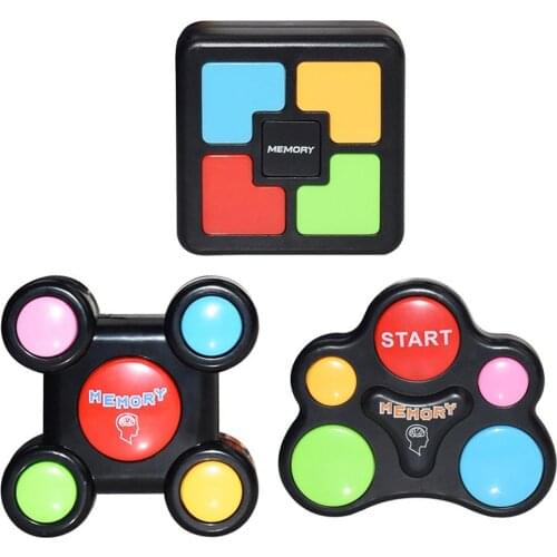 Children Puzzle Memory Game Toys Multipurpose Develop Childrens Interest Console LED Light Sound Interactive Toy Training