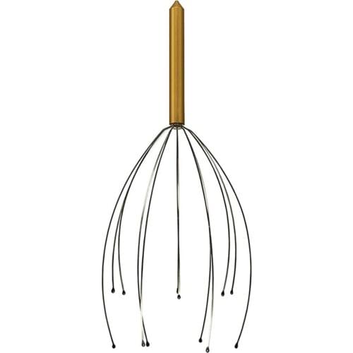 Head Wire Massage Claw Octopus Scalp Massage Claws Clearing Veins Soothing Brain Refreshing Head Relaxer Claw Massager for Head