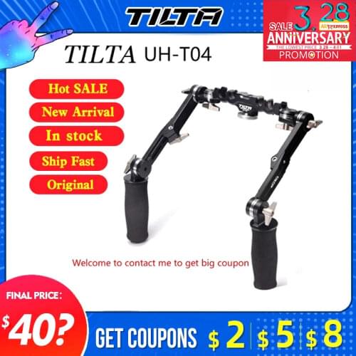 NEW Tilta UH-T04 Cine Universal Front Handgrip for 15mm / 19mm rod rail system Film DSLR HDV camera shoulder mount Rig
