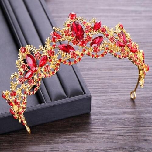 New Luxury Rhinestone Tiaras and Crowns Headbands for Women Bride Wedding Hair Accessories Princess Pageant Party diadema