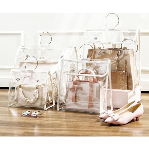 Mold-Proof And Moisture-Proof Storage Bag Dust-Proof Storage Bag PVC Transparent Leather Bag Protection Bag Dust Cover