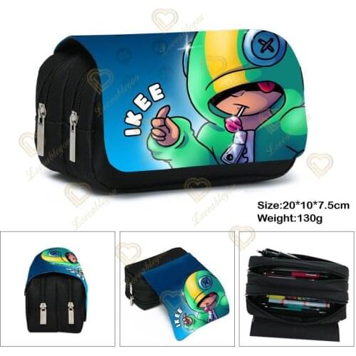 New Student Stars Pencils Bags Children Pencils Cases Small Bag Kid Polyester Cartoon Printed BORN Amber Buzz School Supplies
