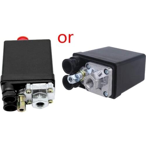 M17D Heavy Duty Air Compressor Pressure Switch Control Valve Automatic Trip 90-120PSI 1/4 Port for Small Compressing Machine
