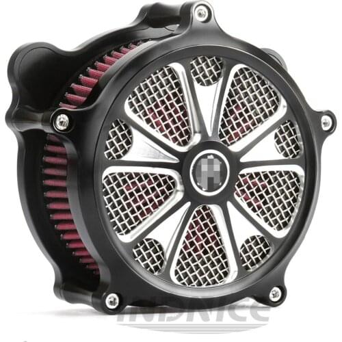 Contrast Cut Domino Air Cleaner For harley dyna fatbob air filter softail breakout air intake For harley touring 2000-2007