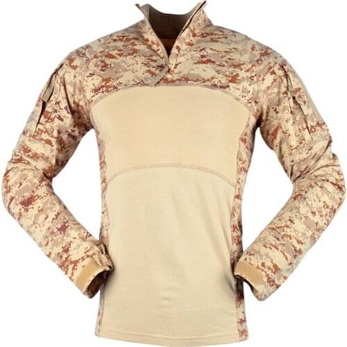 High Quality Black Hunting T-Shirt Male Tactical Shirt Outdoor Training Air Soft Combat Navy Fashion Quick Dry Military Shirt