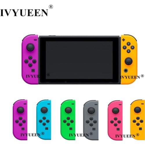 IVYUEEN Green Purple for Nintendo Switch Joy-Con Replacement Housing Shell for NS JoyCon Cover for NX Joy Con Controller Case