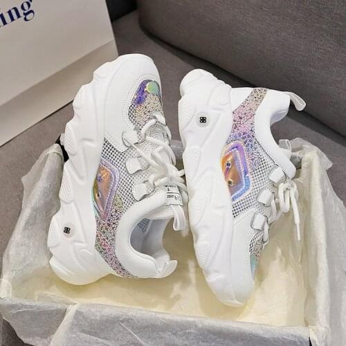 Womens Super Hot Summer New Style Feet Small Spring and Summer Breathable Mesh Mesh Shoes Women