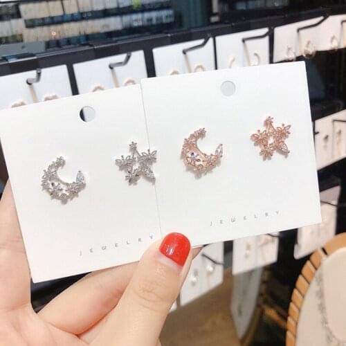 New Fashion Korean Style Star Stud Earrings For Women Jewelry gift