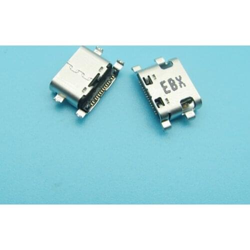2pcs Mini type C micro usb jack socket connector for ZTE C2016 W2016 ZMAX Pro Z981 replacement charging port dock plug repair