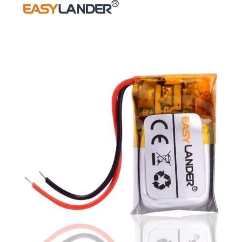 501015 60mAh 3.7v lithium Li ion polymer rechargeable battery For MP3 MP4 DVR GPS mp5 toys DVR Sports headphone jabra bt2080
