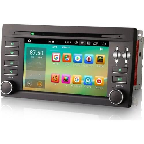 7" Android 10.0 OS Car DVD Multimedia GPS Radio System for Porsche Cayenne 2003-2010 with CarPlay & Android Auto Functions