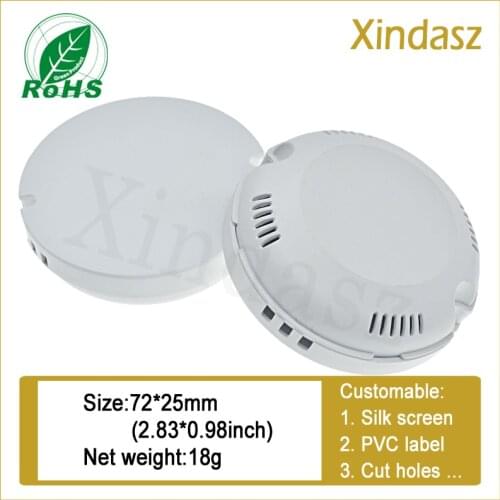 72*25 mm LED drive power transformer ballast controller non-isolated plastic case plastic box