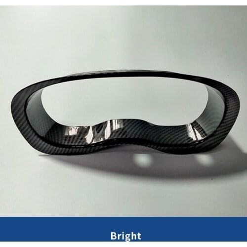 For Subaru 2012-2017 XV 2013-2018 for Forester WRX Carbon Fiber Instrument Panel Trim Frame Gloss Matte Instrument Cover Trim