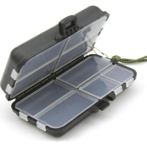 Double Layers Box Spinner Box Bait Minnow Popper Box Fishing Tool LB-H02 Fishing Tackle Boxes