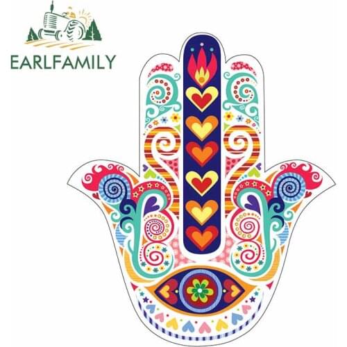 EARLFAMILY 13cm x 11.2cm For Art Car Repair Sticker Occlusion Scratch Decal Funny Vinyl Material Motorcycle Sunscreen Decor