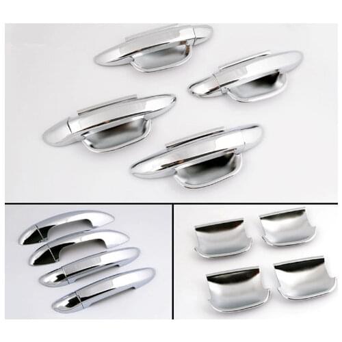 Chrome Door Handle Cover + Cup Bowl Cover Trim For VW PASSAT B6 3C Sedan & Variant 2006-2010 / Passat CC 2009-2011