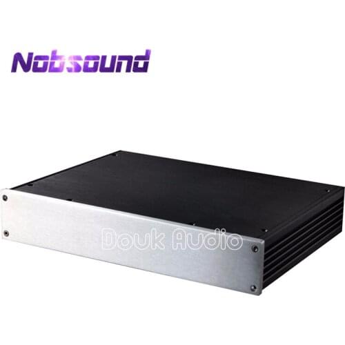 Nobsound Amplifier Enclosure Aluminum Chassis Professional DIY Case HiFi Box
