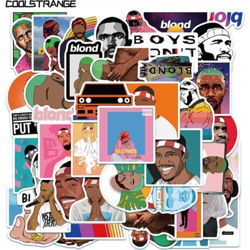 10/30/50Pcs Blonde Frank Stickers Singer Ocean Cool American Singer For Luggage Skateboard Fridge Guitar Laptop DIY Stationery