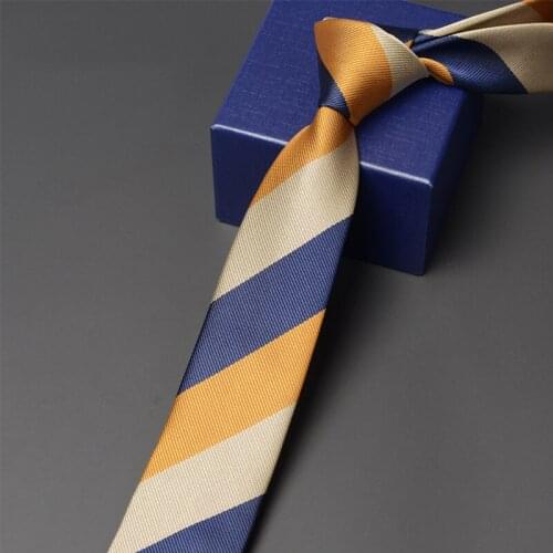 2020 New Arrivals Men Fashion Ties High Quality 6CM Slim Neck Tie for Men Business Work Tie Groom Wedding Party Necktie