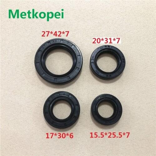 Scooter L9H NH90 CH90 GW3 full complete engine oil seal rubber crankshaft gear shaft seal for Honda 90cc LEAD 90 NH 90 parts