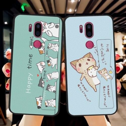 Shockproof Armor Case For LG G4 G6 G7 ThinQ Car Holder Back Cover For LG V20 V30 V50