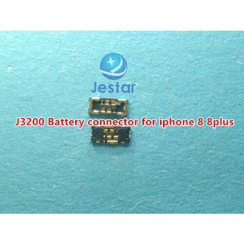 10pcs J3200 Battery connector FPC for iphone 8 8plus on motherboard
