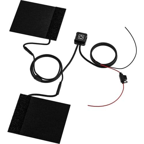 Motorbike Electric Heated Handlebar Cover Motor Self Adhesive Sticker Fixing Waterproof Grip Motorcycle Accessories