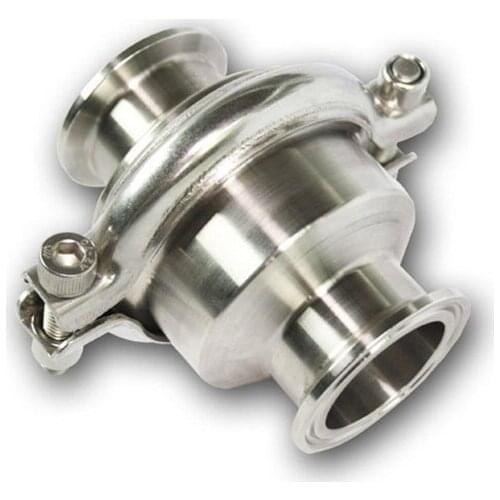 Sanitary Stainless Steel Check Valve 63mm Clamp Type SUS304 Non Return Valve