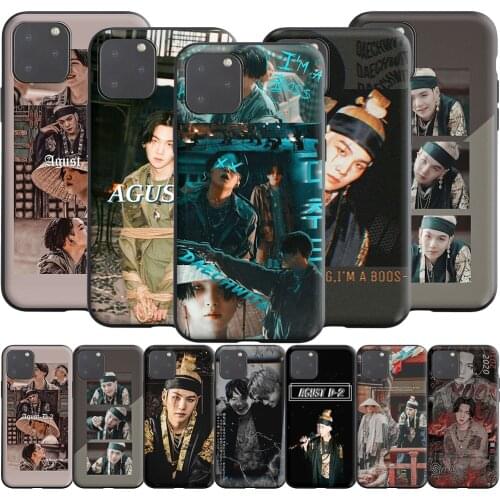 Agust D Suga King Silicone Case for Realme Narzo 30A GT NEO C3 C25 C21 C20 C17 C15 C12 C11 8 7 7i 6 6i Pro