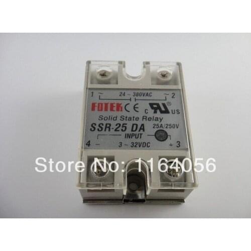 Solid State Relay SSR-25DA 25A /250V 3-32VDC