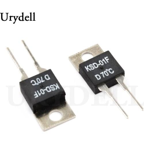 1pcs Temperature Switch KSD-01F JUC-31F Thermostat 40 45 50 55 60 65 70 75 82 85 DegC Normally Open(NO) Thermal Protector