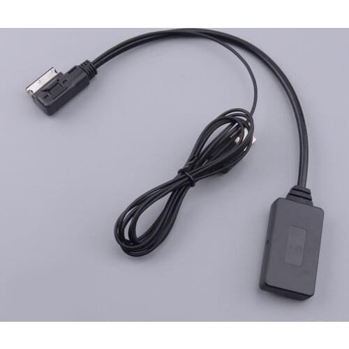 ABS Wireless Bluetooth 5.0 AUX Radio Audio Cable Adapter fit for Audi AMI MMI MDI 2G 3G 3G