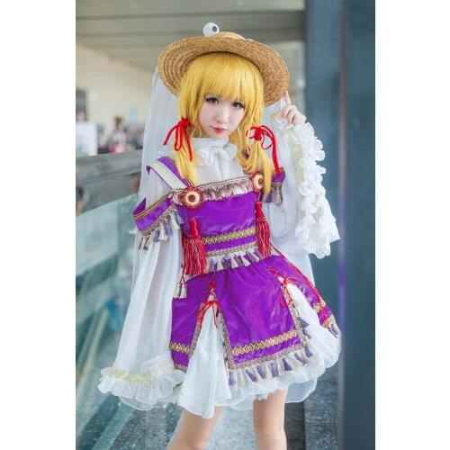 Anime Touhou Project Moriya Suwako Outfit Lolita Dress Frog Gorgeous Uniform Cosplay Costume Women Halloween Free Shipping 2021