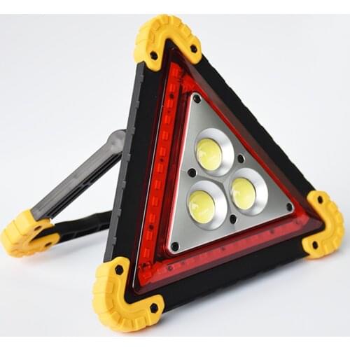Automobile danger warning light multifunctional tripod led vehicle maintenance work light outdoor camping USB charging