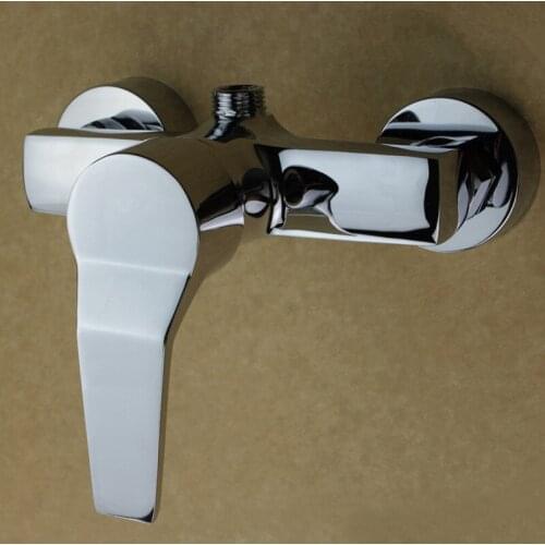 Free shipping Yasi bathroom shower faucet with solid brass shower faucet and polished chrome bathroom shower mixer tap