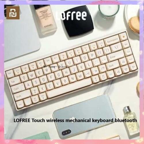 Xiaomi LOFREE Touch wireless mechanical keyboard bluetooth gaming home office red axis laptop tablet 69 and 101 keys