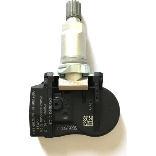 Tire Pressure Sensor 9673198580 5430T4 5430.T4 For Peugeot 207 307 407 508 607 807 1007 For Citroen C4 C5 C6 C8