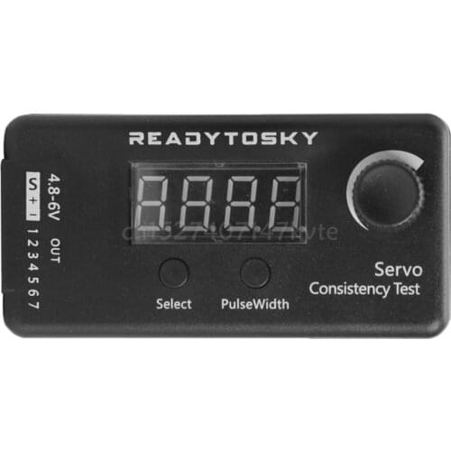DC 4.8-6V 3 Modes Digital Servo/ESC Consistency Tester Steering Gear for RC Tool