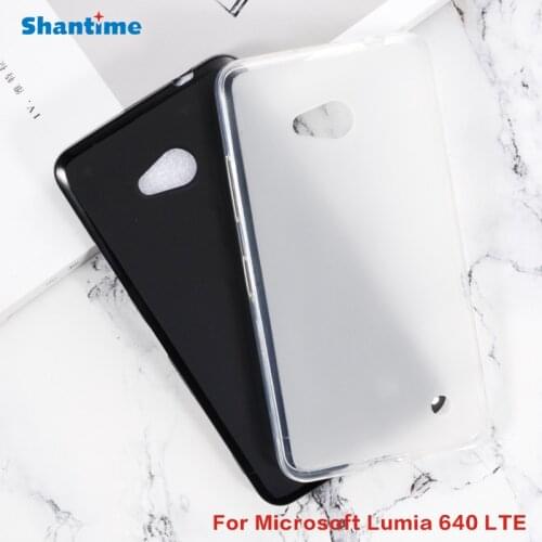 For Microsoft Lumia 640 LTE Gel Pudding Silicone Phone Protective Back Shell For Nokia Lumia 640 Soft TPU Case