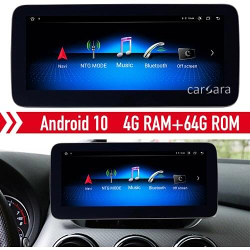 Tesla style headunit Android 10 screen replacement for B class W246 ntg radio comand system audio 20 upgrade gps navigation kit
