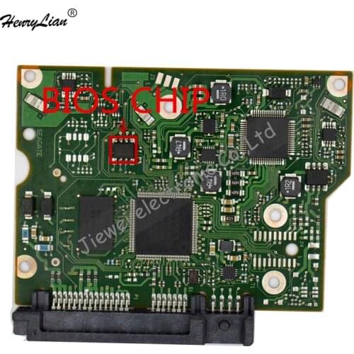 HDD PCB FOR LOGIC BOARD/BOARD NUMBER:100645422 REV A \ REV B