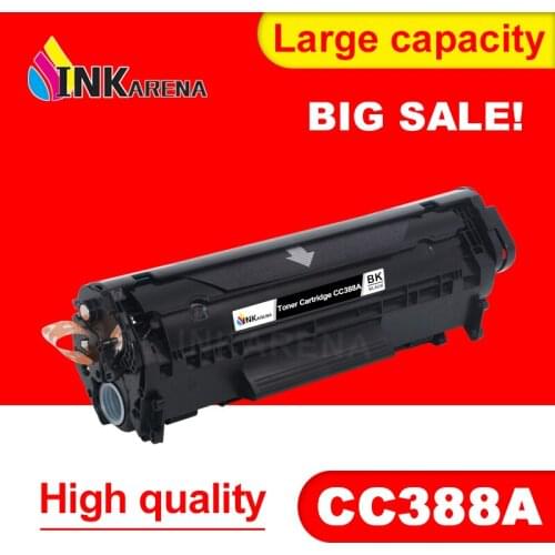 INKARENA 388A 88A Compatible For HP388A 88A Black Toner Cartridge For HP LaserJet P1007 P1008 P1106 P1108 M1136 M1213nf M1216nfh