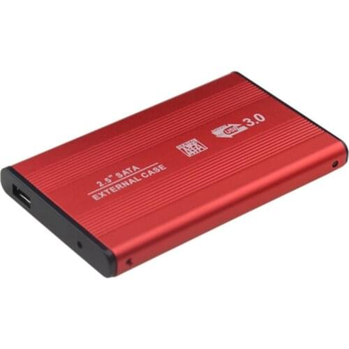 USB3.0/USB2.0 HDD Enclosure Mobile Case 2.5 Inch SATA3 External Caddy USB2.0 HDD Hard Drive Box Support UASP