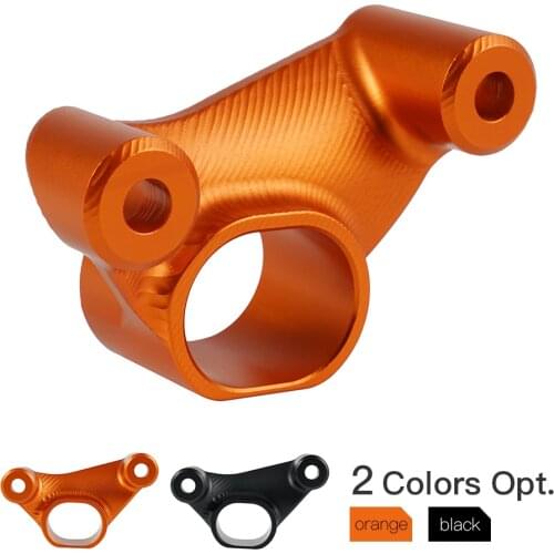 Motorcycle Exhaust Bracket Mount Hanger Anodized Aluminum Orange Black For KTM 790 Duke 2018 2019 2020