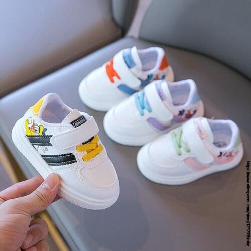 Disney Baby Casual Shoes Autumn Boys Sneaker Kids White Shoes Donald Duck Child Girls Toddler sneakers birthday gift